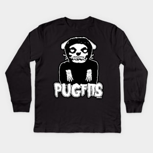 Pugfits Kids Long Sleeve T-Shirt